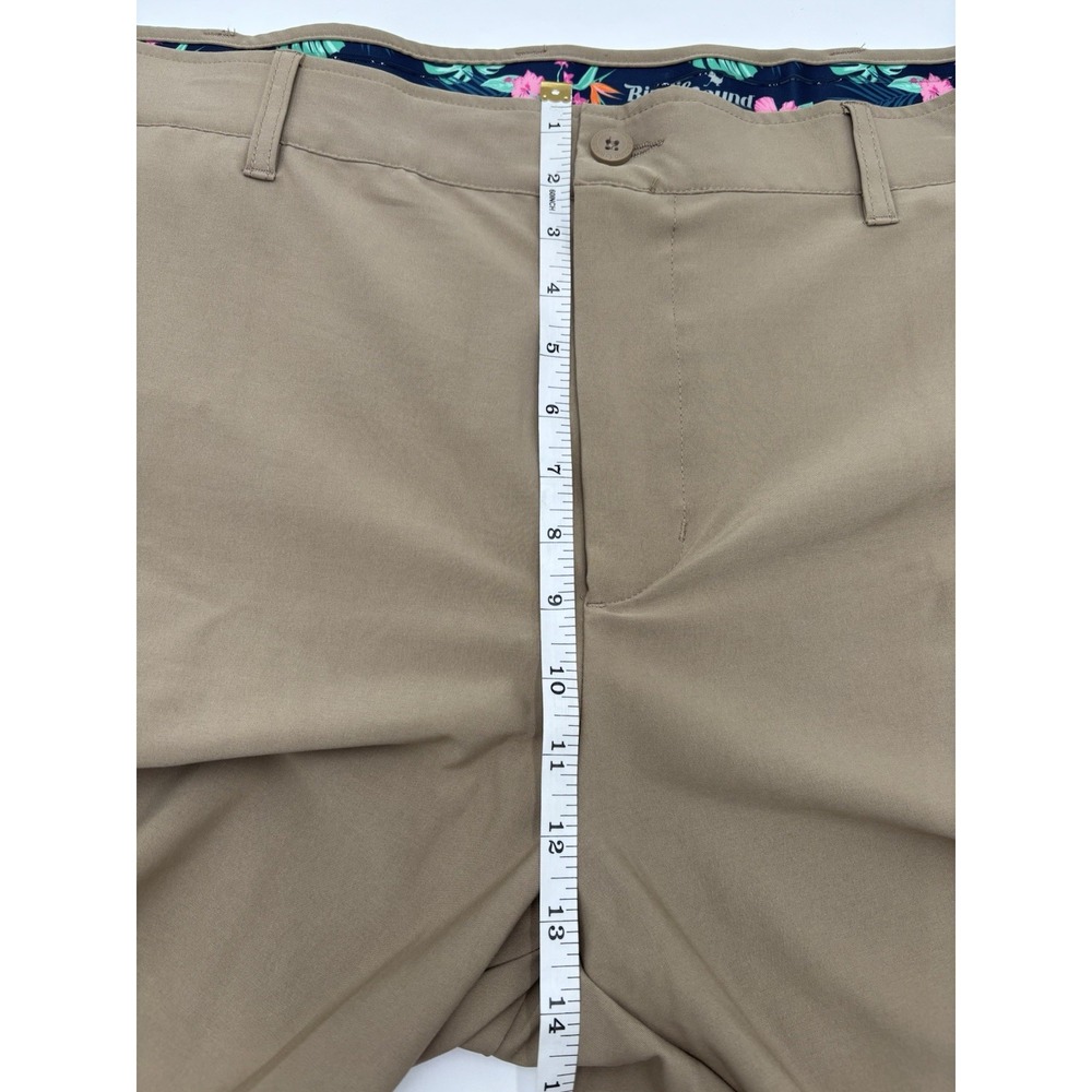Birdie Bound Men's Golf Pants 42x30 Khaki Stretch Big Tall Performance Chino - Picture 8 of 8